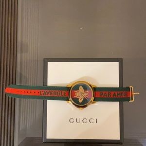 Gucci Nylon strap watch